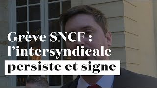 Grève SNCF : l'intersyndicale appelle à poursuivre le mouvement social