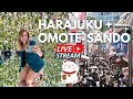 PART 2: Pop Culture Overload In Tokyo! | LIVE From Harajuku + Omote Sando 🇯🇵