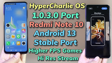 Redmi Note 10 Hyper Charlie OS1.0.3.0 Stable Port اردو हिन्दी