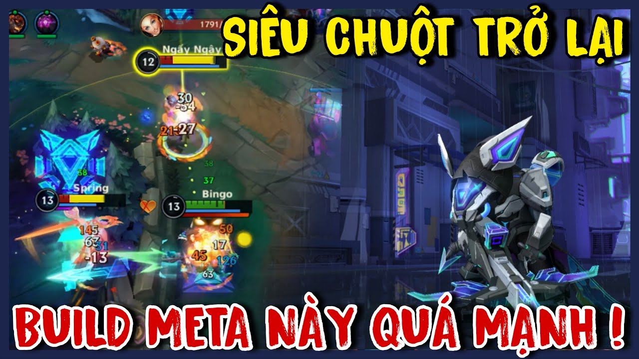 TỐC CHIẾN : Twitch Bắn Siêu Phê Với Build Khoẻ Nhất Meta Này