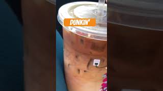 #asmrsounds #dunkindonuts #icedcoffee