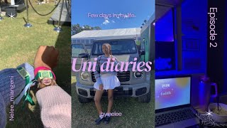 Uni diaries episode 2||attending classes+test week+marble family festival || uj accounting student