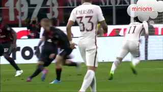 AC Milan - AS Roma goal Edin Dzeko