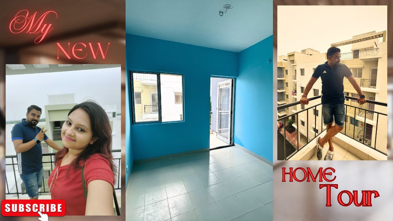 Home Tour Of Riddhi's Flat | Apartment in Sapoorji Sukhobrishti Complex | Newtown | Vlog #119