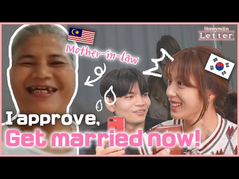 EP.5 When a Korean wife meets a Malaysian mother-in-law for <strong>the</strong> first <strong>time</strong>│Honeymoon <strong>letter</strong>