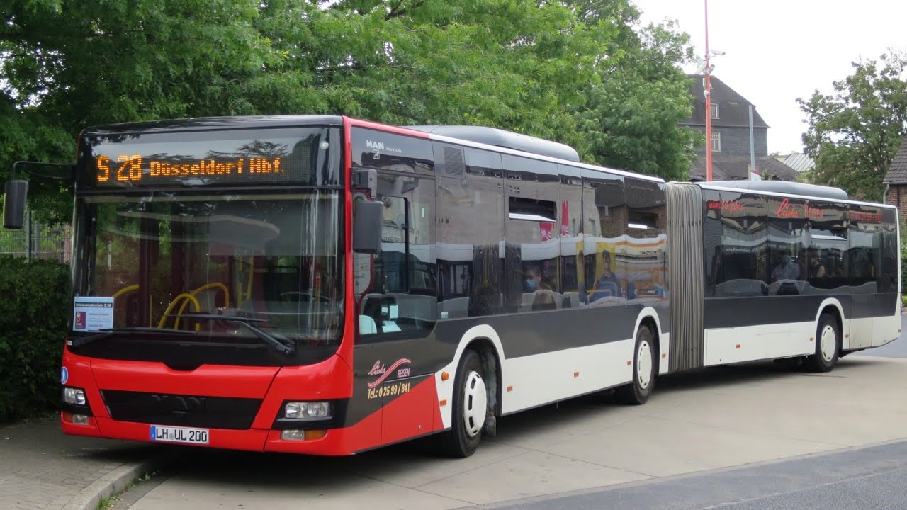 [Sound] Bus MAN NG 323 | LH-UL 200 | Lücke-Reisen GmbH, Nordkirchen-Capelle (Kreis Coesfeld)