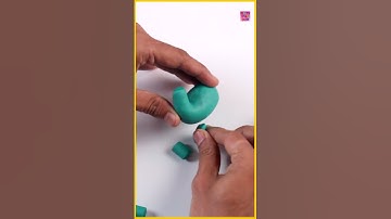 Learn How to Make Play Doh Dinosaur for Kids #shorts