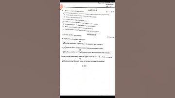 #degree 3rd semester java mid 1 question paper bca#