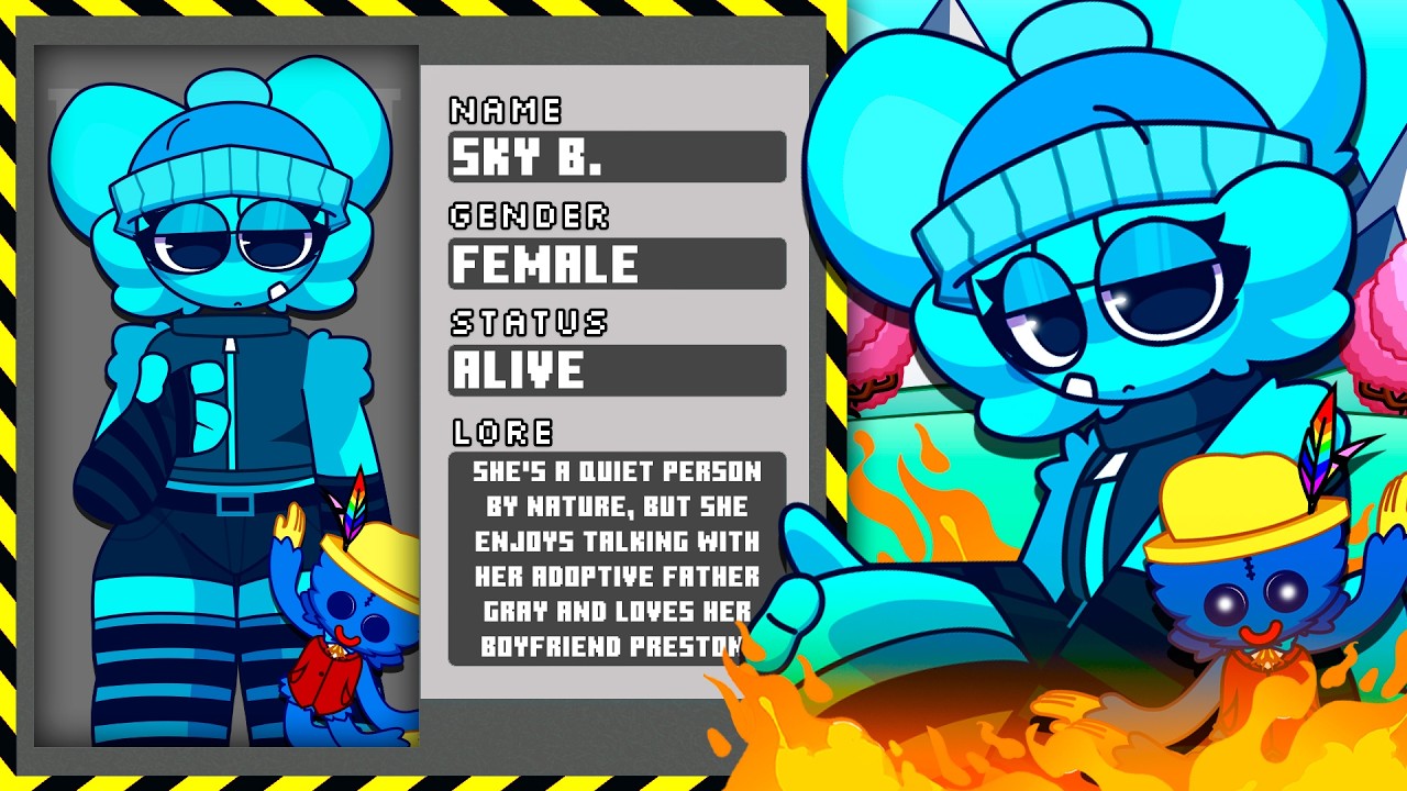 Sprunki - MISFIT MIX REMASTERED | All Description | LORE | NEW MOD