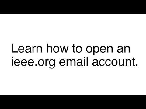 How to Create an ????.??? Email Address