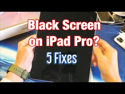 iPad Pro : 죽음의 검은 화면? 5 솔루션