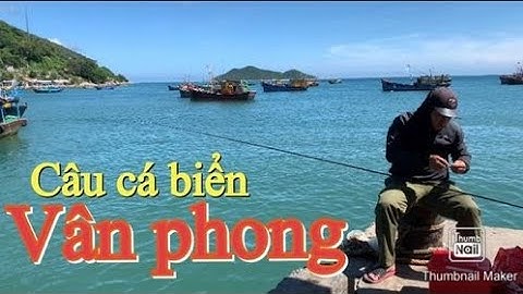Câu Cá Biển | Câu Cá Dìa Ngắm Cảnh Đẹp Trên Cảng Cá Đại Lãnh  -  Vịnh Vân Phong - Khánh Hòa