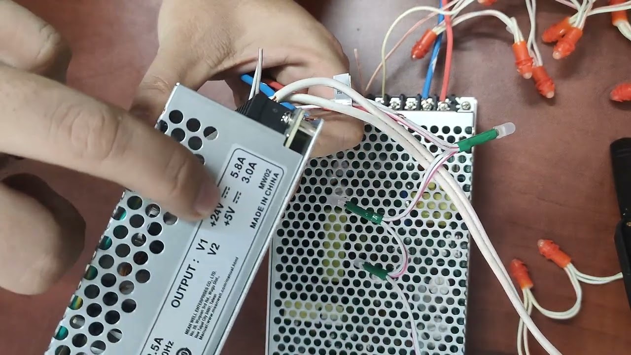 Hướng dẫn chuyển đổi qua lại giữa các bộ nguồn Meanwell AC sang DC, DC - DC và ngược lại SD-150B-24