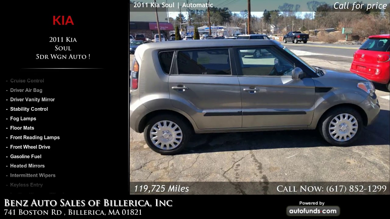 Used 2011 Kia Soul Benz Auto Sales of Billerica, Inc, Billerica, MA