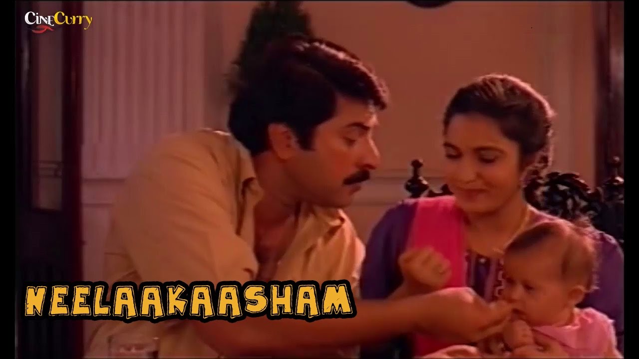 Neelaakaasham Video Song  Sagaram Sakshi  Mammootty Sukanya
