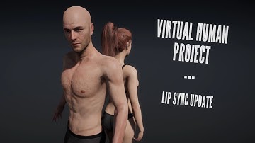 Virtual Human Project | Lip Sync Update | Unity 2019.4 HDRP