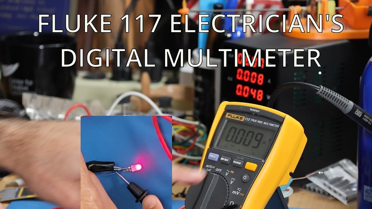 Fluke 117 Electrician's Digital Multimeter with VoltAlert - Basic Introduction
