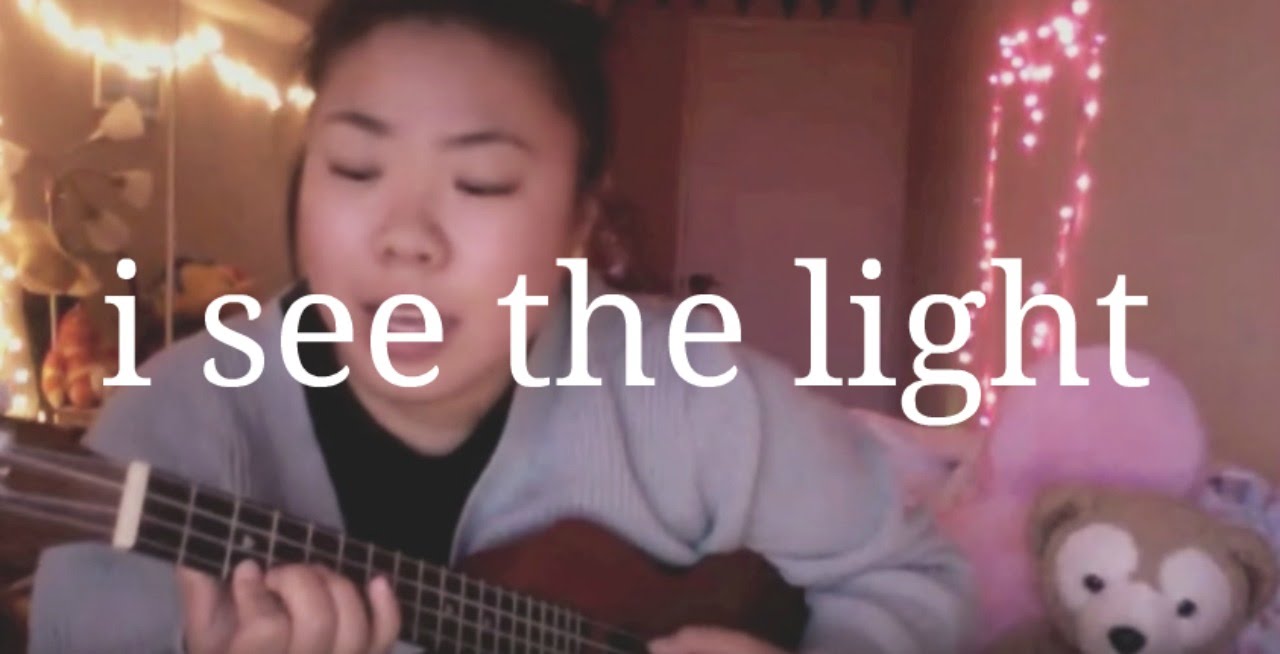 i see the light tangled ukulele cover YouTube