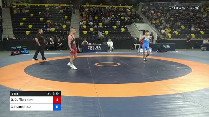 55 Kg Quarterfinal - Dalton Duffield, Army (WCAP) ...