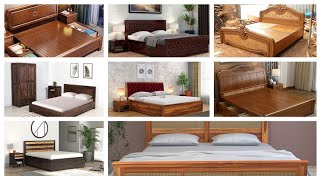 New Model Wooden Bed Mooden Bed Woodenbeddesign2024