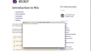 elixir programming tutorial 3 - mix new cards