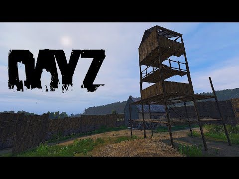 DAYZ - CONSTRUCTION D'UN MUR ET D'UN PORTAIL POUR NOTRE BASE ! TUTORIEL S01EP8 - FR