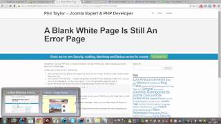 How to Turn on Error Reporting in Joomla