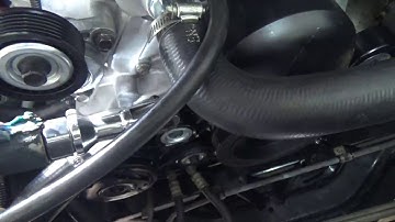 Holden Ls1 water pump change quick version