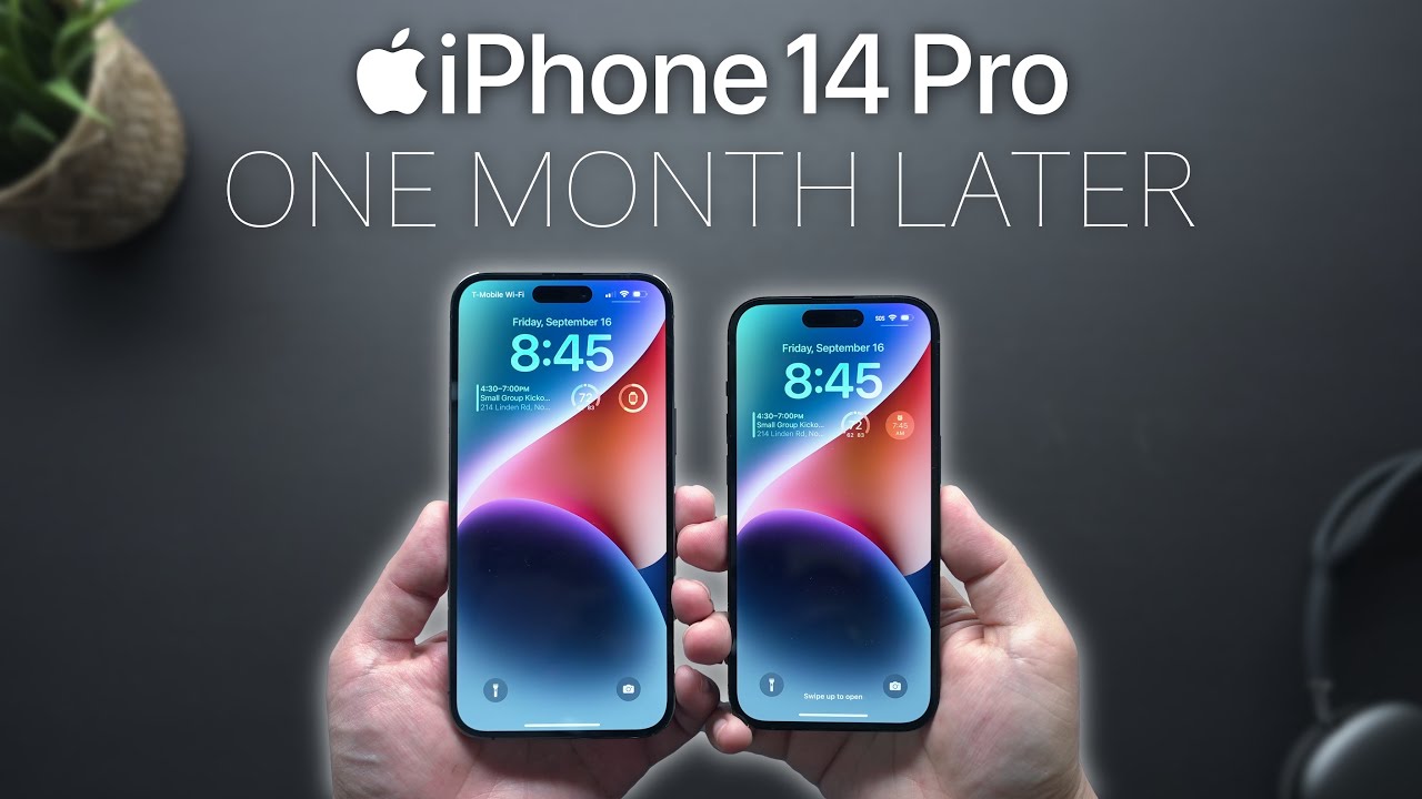 iPhone 14 Pro & 14 Pro Max One Month Later - Similar but Different