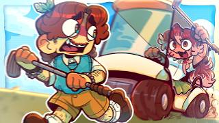 BEATING UP NOOBS IN SUPER BATTLE GOLF