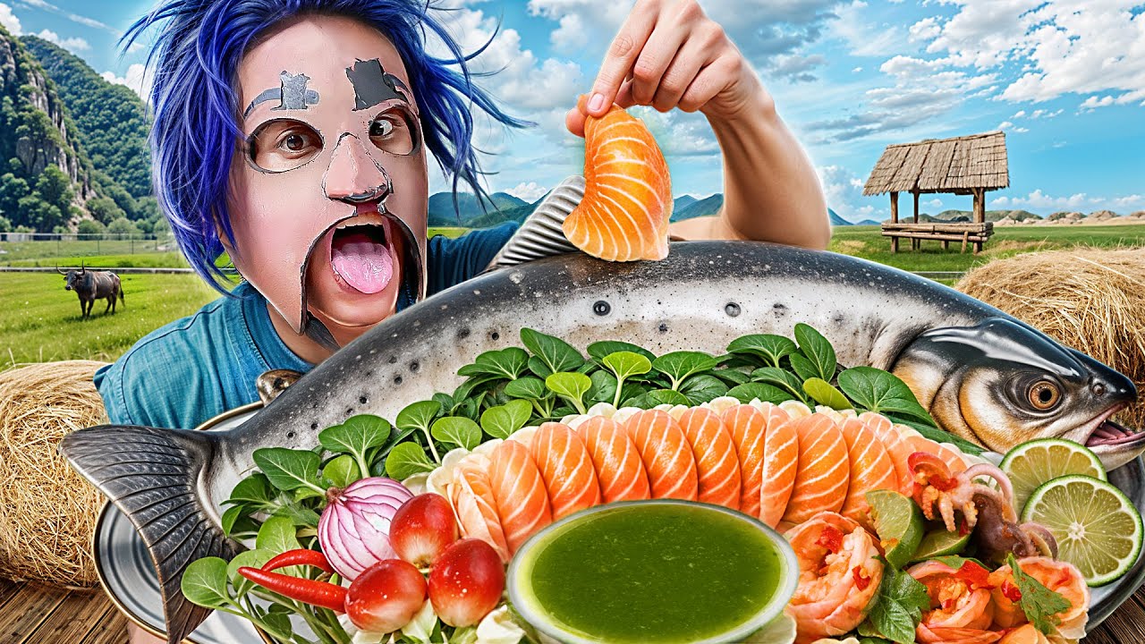 บ่าวปื๊ดพากิน!! ตอน ทะเลลวก น้ำจิ้มสูตรพ่อไหญ่ปื๊ด!!!