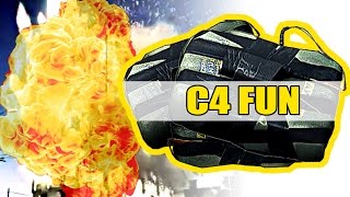 BATTLEFIELD 3 - Epic C4 Explosions #1
