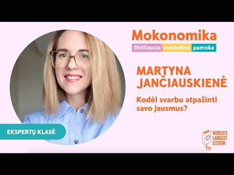 Martyna Jančiauskienė | Kodėl svarbu atpažinti savo jausmus?