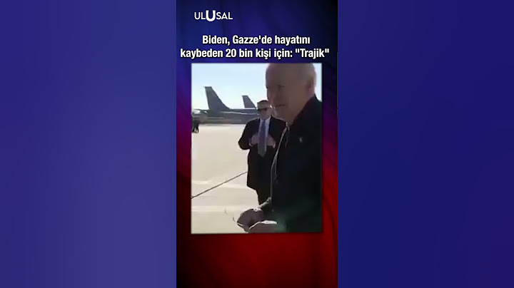 ABD Başkanı Biden'dan 20 bin ölüme tek kelimelik yanıt #shorts #shortsfeed