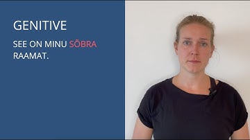 Learn Estonian Language: Cases (Part II)