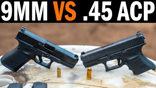 9mm vs .45 ACP from a Shooter's Perspective