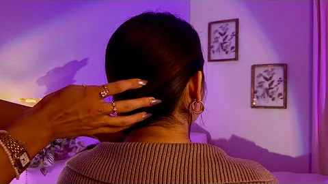Tingly ASMR 🌙 | Scalp Massage, Hair Brushing & Back Scratches