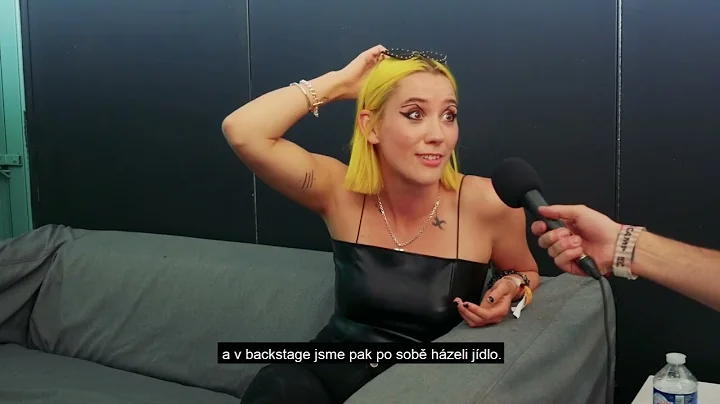 Theresa Jarvis: V backstagi jsme po sob hzeli jdlo...