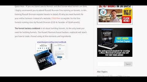 Russell Brunson The Funnel Hackers Cookbook Content & Price Revealed