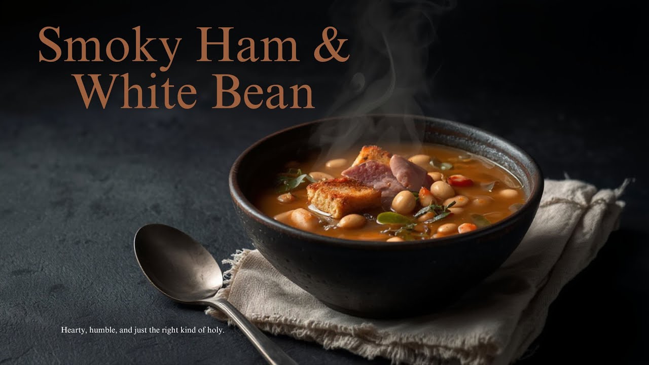 How to Make Ham and White Bean Soup - Simple, Smoky Delicious Homemade White Beans with Ham