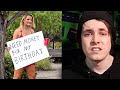 Spoiled Rich Girl Begs For Money For Her Birthday Party...