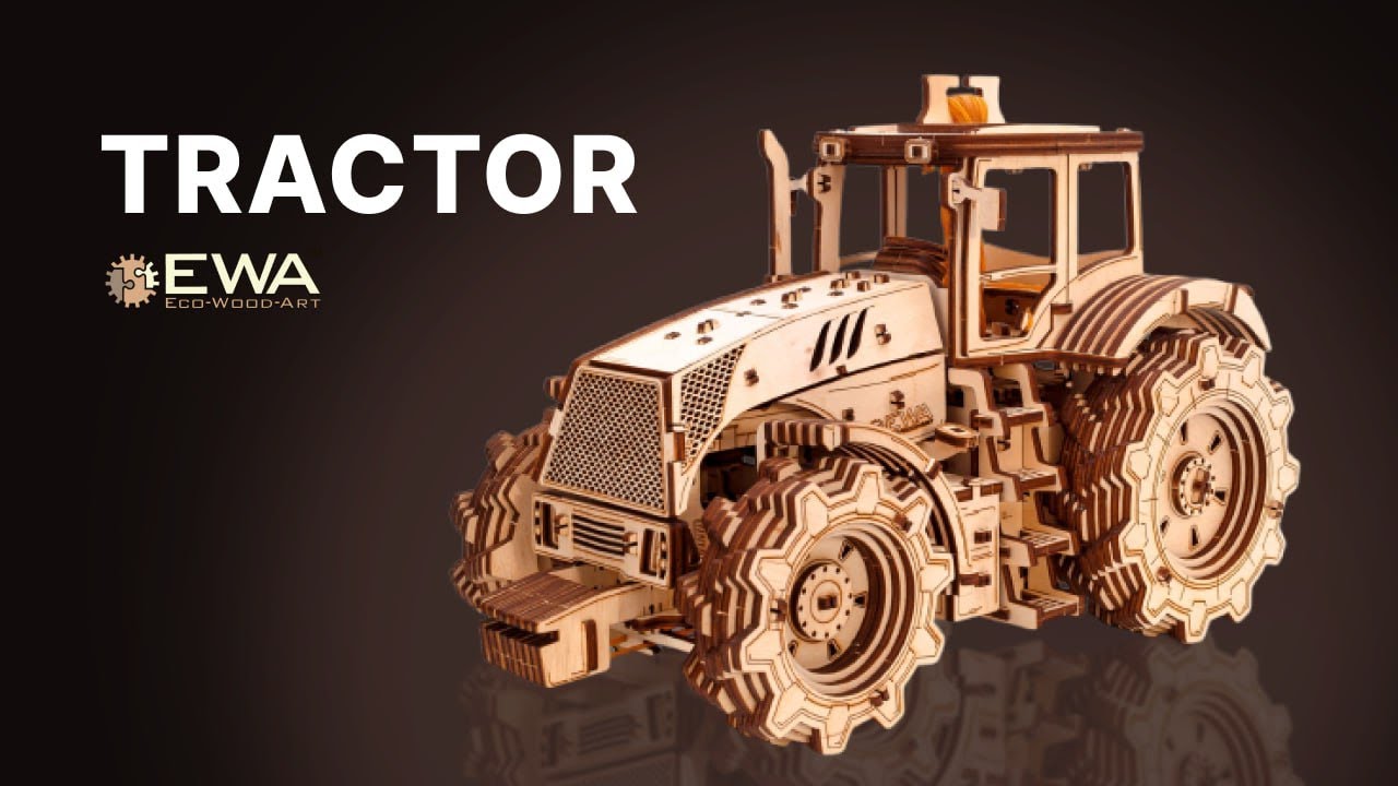 Tractor by EWA Eco-Wood-Art