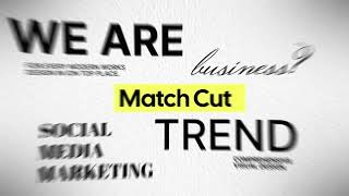 Text Match | After Effects template
