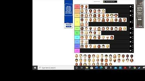 Ranking All the Wii CPU Miis on a Tier List