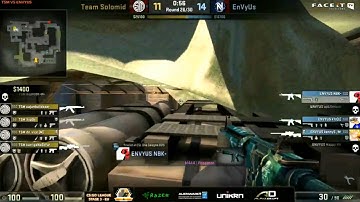 CS:GO Face it  EnVyUs vs TSM  KennyS AWP ACE NEW !