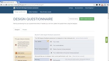 How to customize your 360 feedback questionnaire using Spidergap