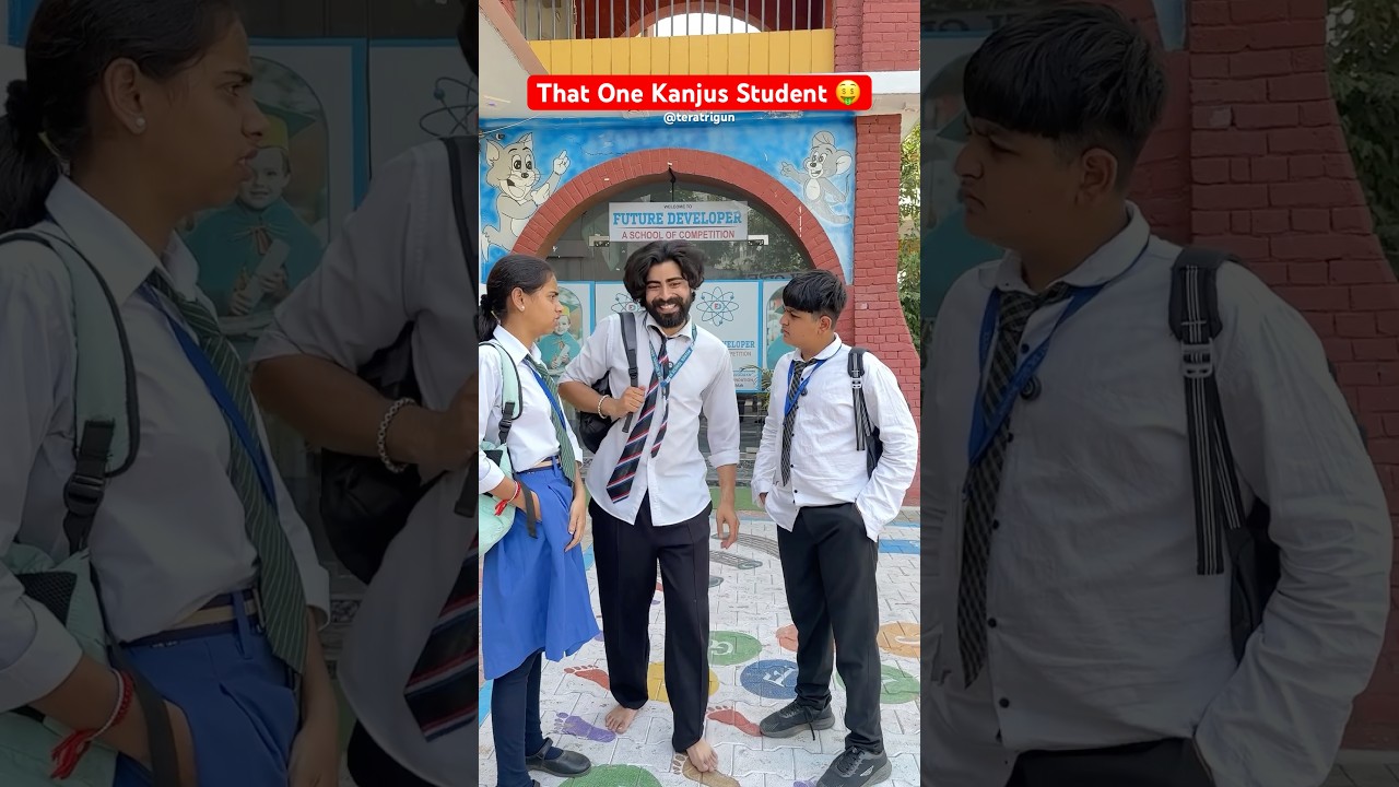 That One Kanjus Student 🤑 #shorts #ytshorts #teratrigun #schoolshorts #kanjus