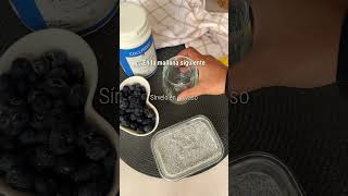 Recetas con colageno COLLAMIN - Pudin de Chia y Arandanos