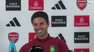 Arsenal Vs. Manchester United | Mikel Arteta Press Conference