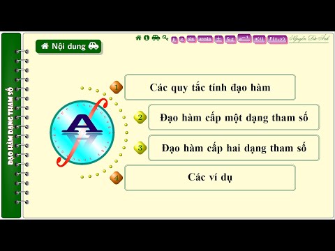 Video [Toán Cao Cấp - Giải Tích 1] Giải bài toán tính đạo... - youtube